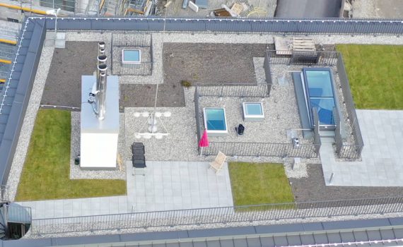 Wohn- und Geschäftsgebäude, am Papierbach, Landsberg /Lech