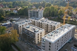 Neubau von Wohn- und Geschäftsgebäuden am Papierbach in Landsberg