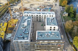 Neubau von Wohn- und Geschäftsgebäuden am Papierbach in Landsberg